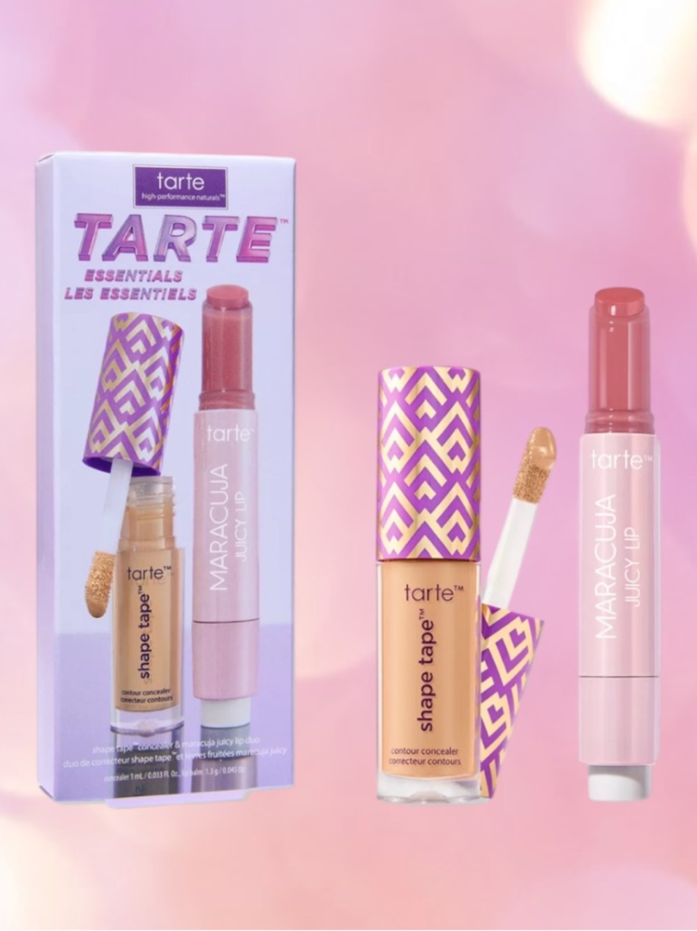 tarte Maracuja Juicy Lip & Shape Tape Duo - (concealer and lippie) new